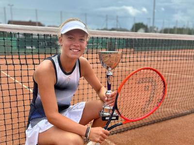 Lea Haider-Maurer gewinnt das U16 Tennis-Europe Turnier in Haid
